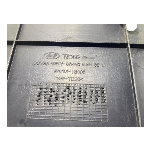 Moldura Lateral Esquerda Painel Hyundai Hb20 2013 A 2019
