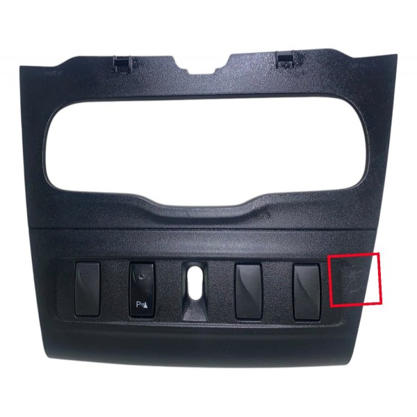Moldura Comando De Ar Renault Sandero Duster 2015 A 2016
