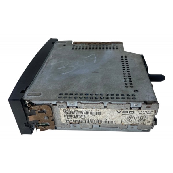 Rádio Cd Player Peugeot 307  2004 2005 2006 A 2007