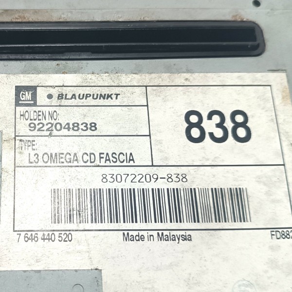 Rádio Mp3 Multimídia C/ Comandos Ar Gm Omega 2010 2011