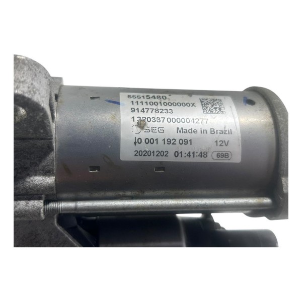 Motor Arranque Partida Gm Tracker Onix Turbo 1.0 3cc 2020 23