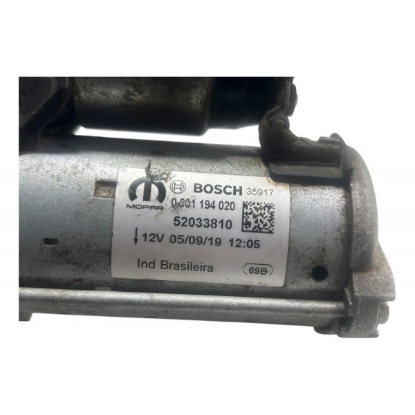 Motor Arranque Partida Fiat Argo Cronos Uno 1.0 3cc 2017 20