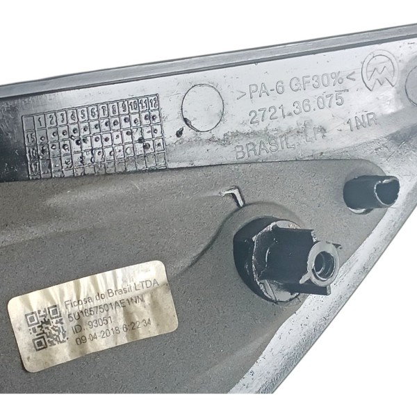 Retrovisor Manual Vw Gol Voyage 2009 2022 Esquerdo