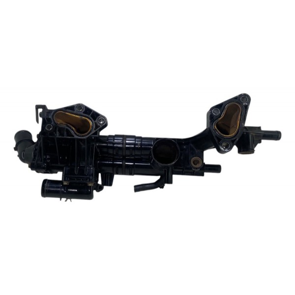 Carcaça Válvula Termostática Hyundai Santa Fé 2006 A 2015