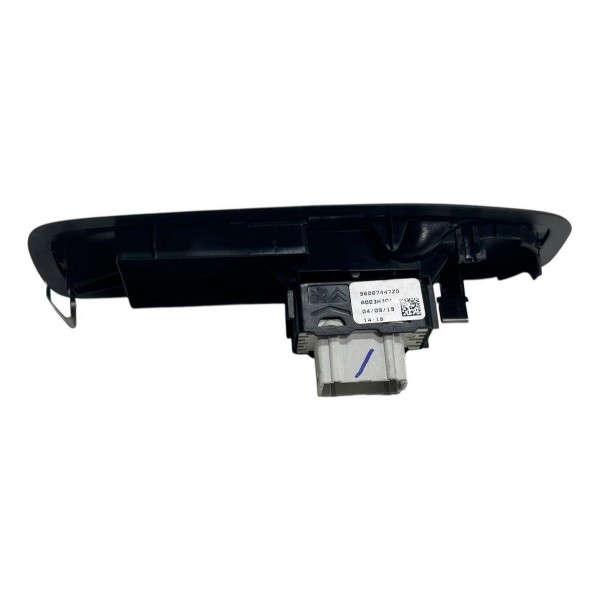 Moldura Comando Botão Vidro Diant Direito Peugeot 208 13 19