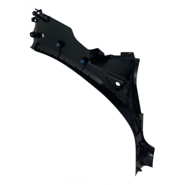 Acabamento Soleira Traseira Esquerda Peugeot 208 2013 A 2019 Preto