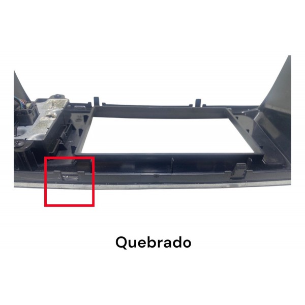 Moldura Painel Central Multimídia Gm Spin 2018 2019 A 2020