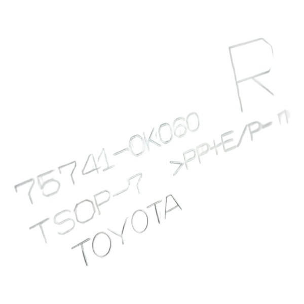 Moldura Paralama Toyota Hilux 2012 A 2015 Traseira Direita