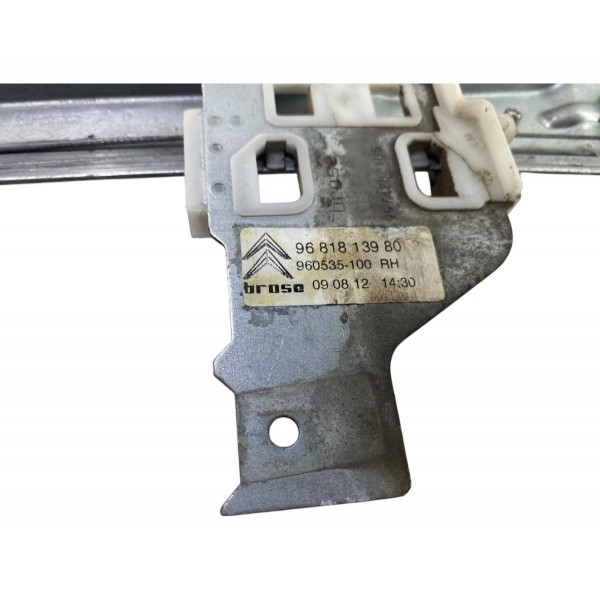 Máquina Vidro Dianteira Direita Citroën C4 2008 2009 A 2012