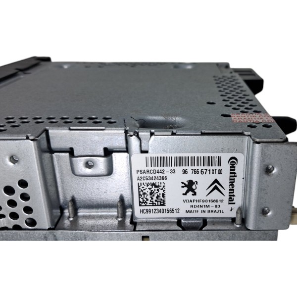 Rádio Multimidia Citroen C4 Pallas 2008 2009 A 2012