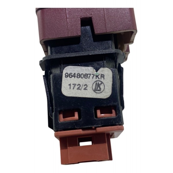 Botão Comando Pisca Alerta Citroen C4 Pallas 2008 A 2013
