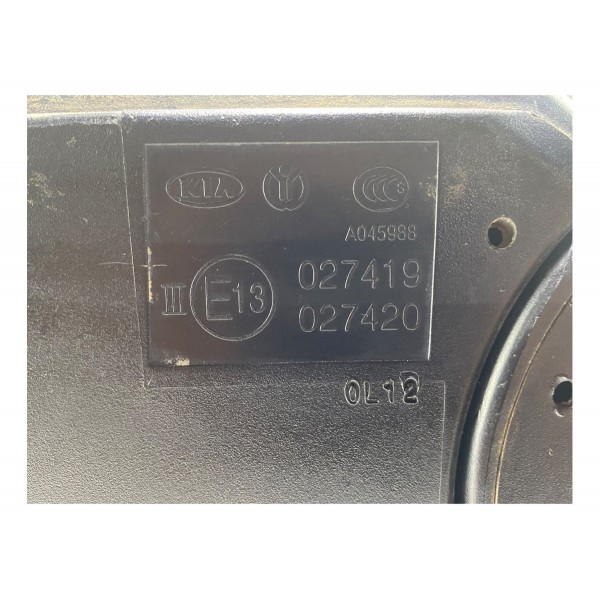 Retrovisor Esquerdo Com Seta Retrátil Sorento 2.4 2010  2014