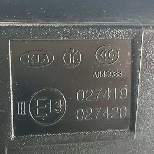 Retrovisor Elétrico Direito Retrátil Kia Sorento 2010 A 14