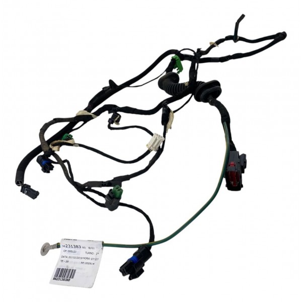 Chicote Tampa Traseira Porta Malas Peugeot 208 1.2 2013 2019