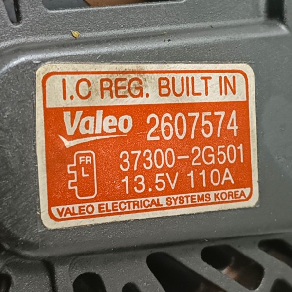 Alternador Kia Sorento 2.4 2010 2011 2012 A 2013