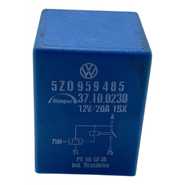 Rele Desembaçador Vidro Traseiro Vw Gol 12v 20a 2007 Ao 2012