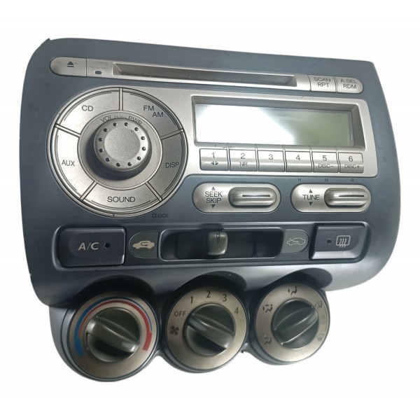 Rádio Aparelho Som Honda Fit  2004 2005 2006 2007 A 2008