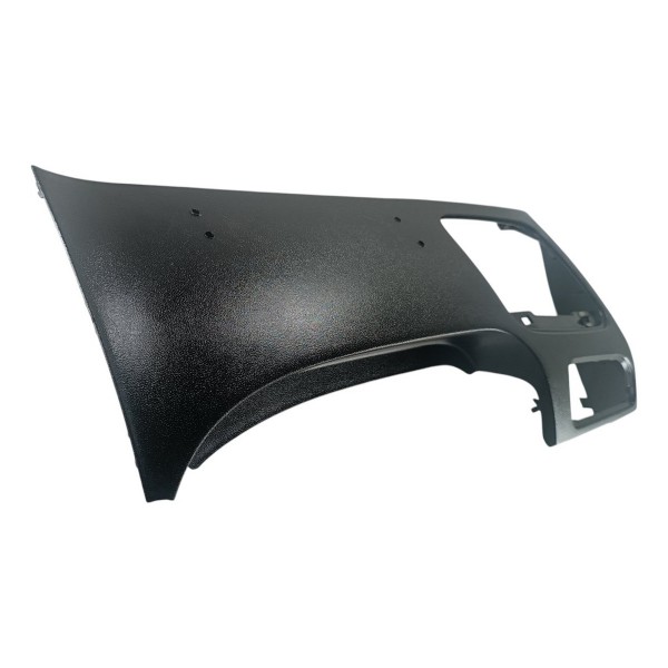 Acabamento Inferior Do Painel Central Fiat Linea 1.8 2013 15 Preto Animal Print