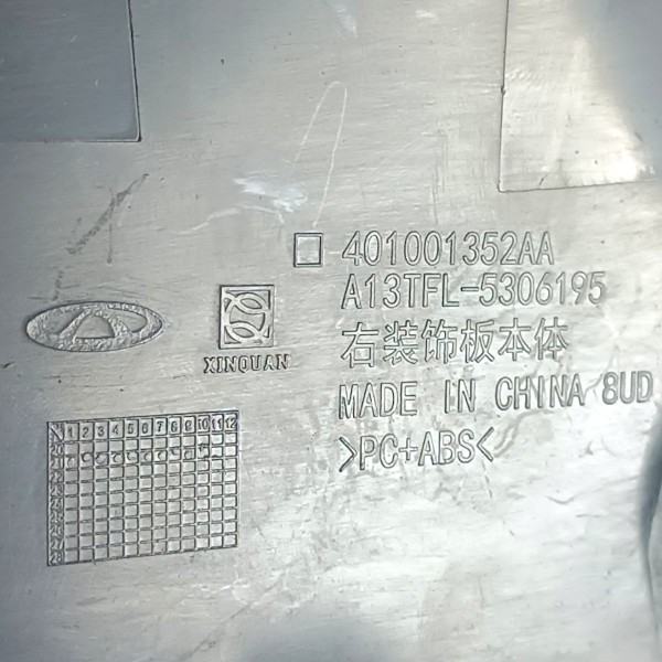 Moldura C Difusor De Ar Lado Direito Tiggo 3x Pro 2020 A 22