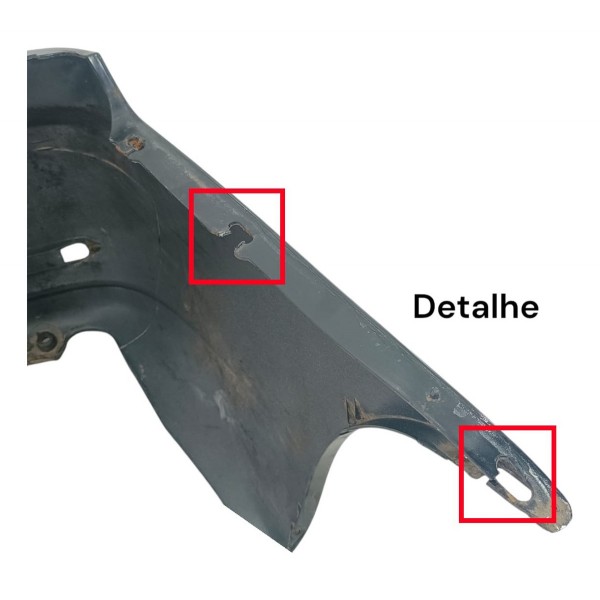 Parachoque Traseiro Fiat Siena G3 2005 2006 2007 A 2012