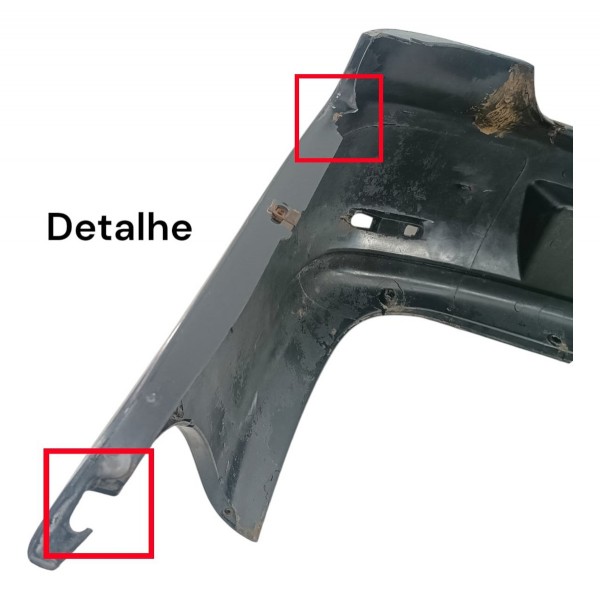 Parachoque Traseiro Fiat Siena G3 2005 2006 2007 A 2012