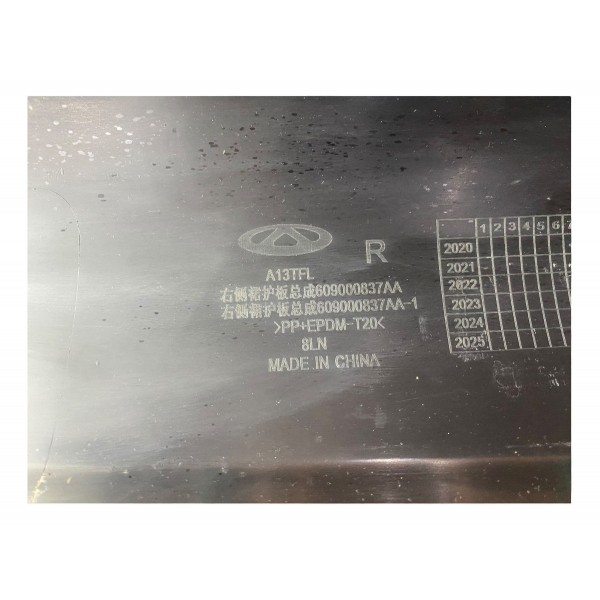 Spolier Caixa De Ar Direita Chery Tiggo 3 2021 A 2022