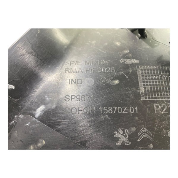 Acabamento Sup Porta Malas Direito Peugeot 208 2022 2024