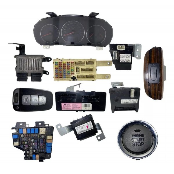 Kit Painel Code Injeção Hyundai Santa Fé 3.5 V6 2009 12 Aut