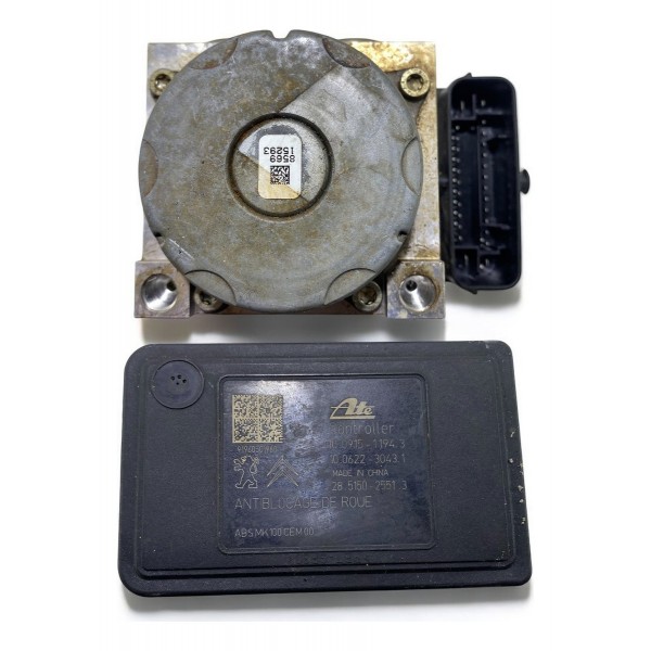 Kit Code Módulo Injeção Peugeot 208 1.2 3cc 2013 A 2019 Manu