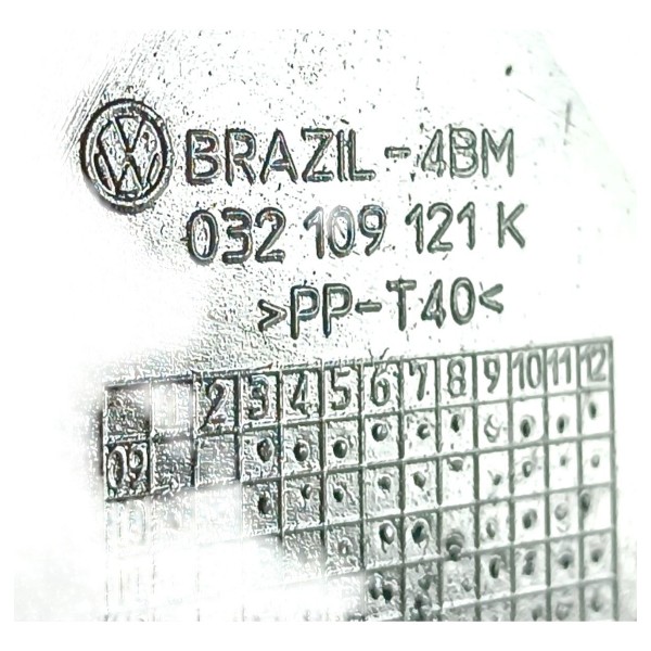 Capa Superior Correia Dentada Volkswagen Gol G5 2010 A 2011