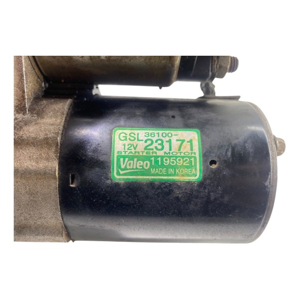 Motor Arranque Hyundai I30 2.0 Manual 2009 2010 2011 A 2012