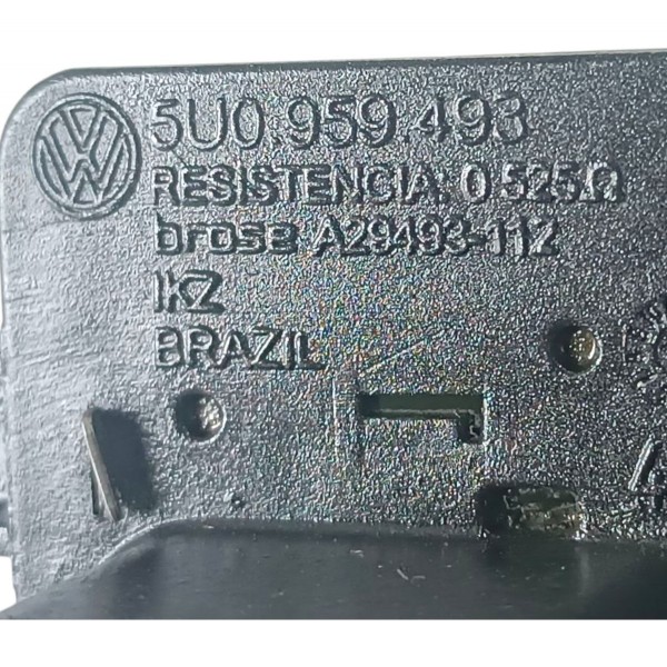 Resistência Ventoinha Volkswagen Gol Voyage 2011 A 2012