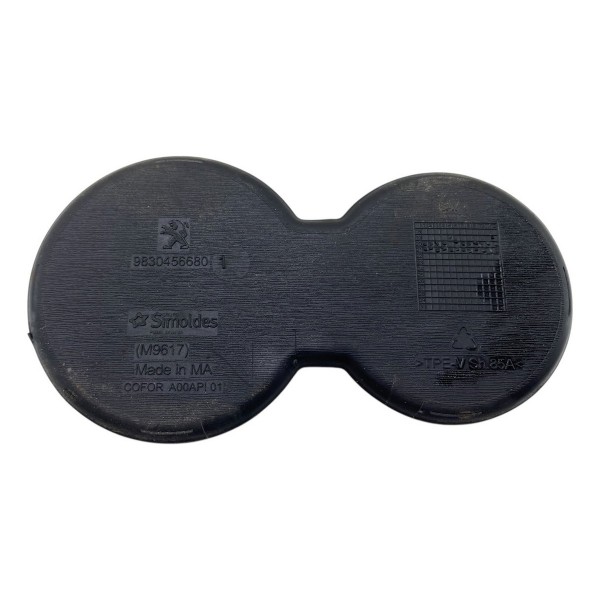 Borracha Porta Copos Console Central Peugeot 208 2020 A 2024