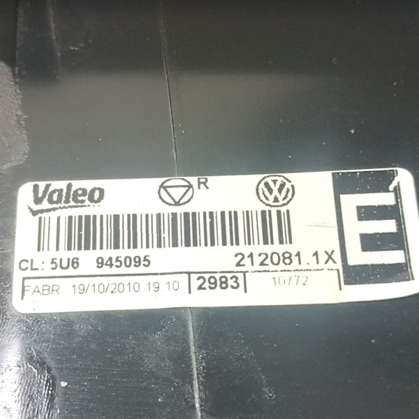 Lanterna Traseira Esquerda Vw Gol G5 2009 2010 2011 A 2012