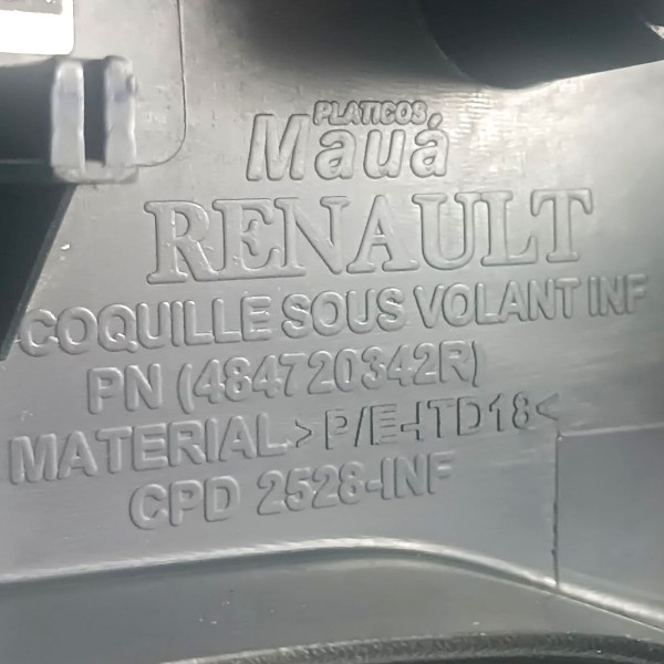 Acabamento Coluna Direção Renault Duster 2012 2013 2016
