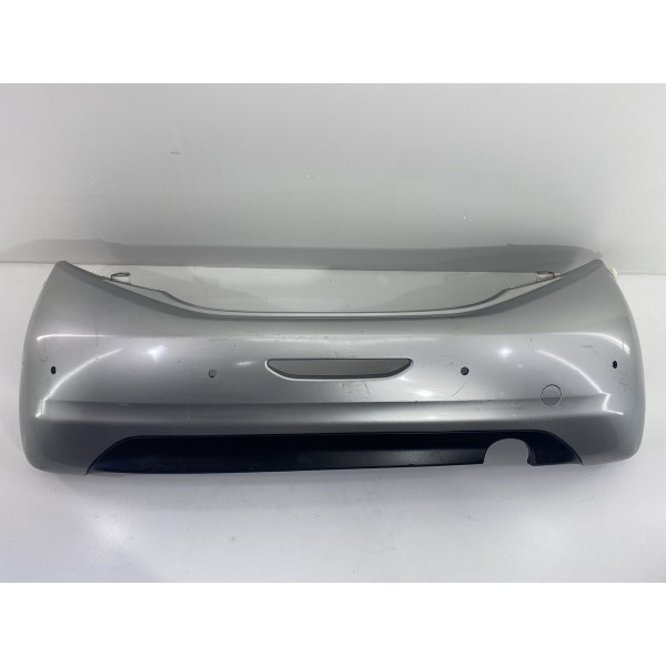 Parachoque Traseiro Peugeot 208 2013 A 2020