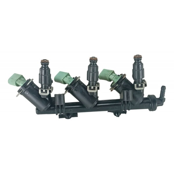 Flauta Combustivel Bico Injetor Vw Up 1.0 3cc 2014 A 2021