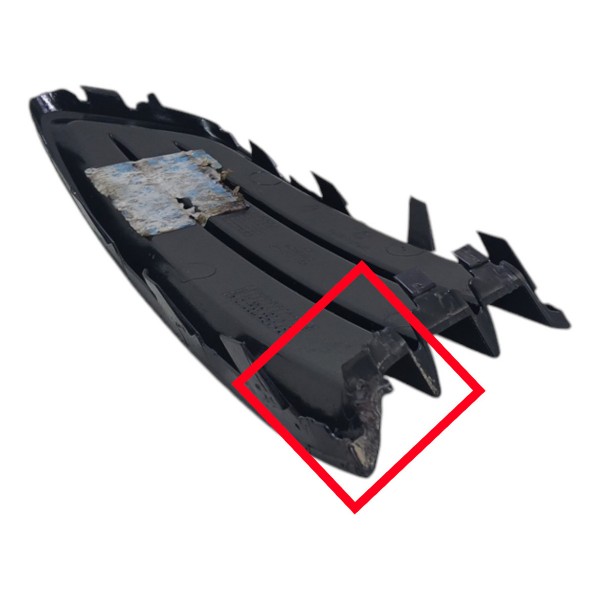Moldura Farol Milha Esquerdo Parachoque Vw Gol G6 2013 2016
