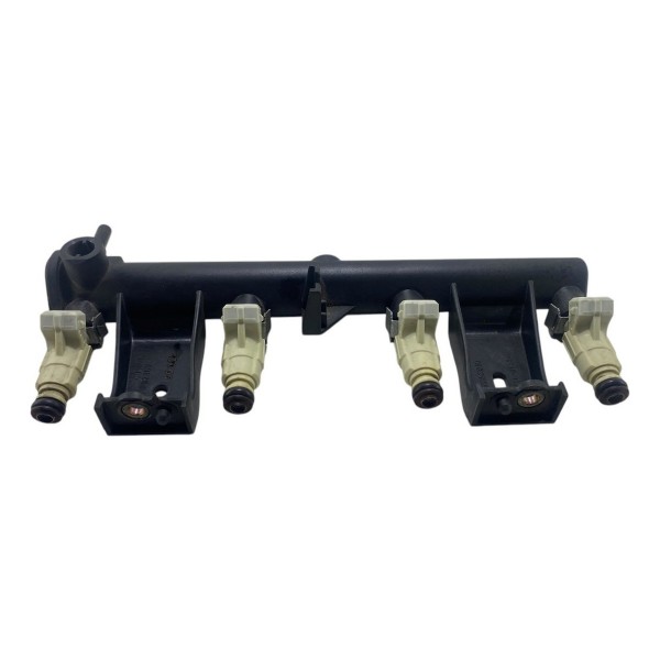 Flauta Com Bico Injetor Peugeot 206 307 1.6 2001 A 2009