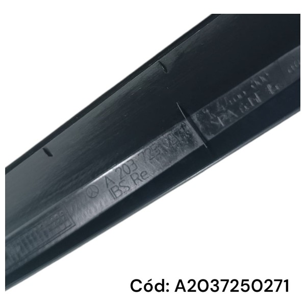 Moldura Porta Diant. Dir. Mercedes C200k W203 2001 A 2006
