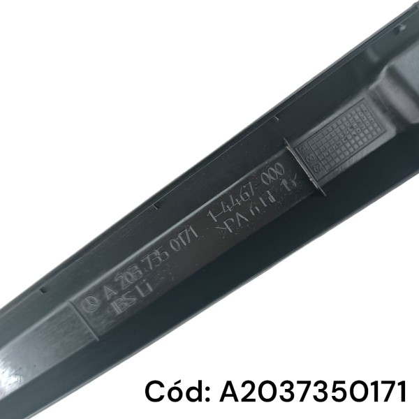 Moldura Porta Tras. Esq. Mercedes C200k W203 2001 A 2006