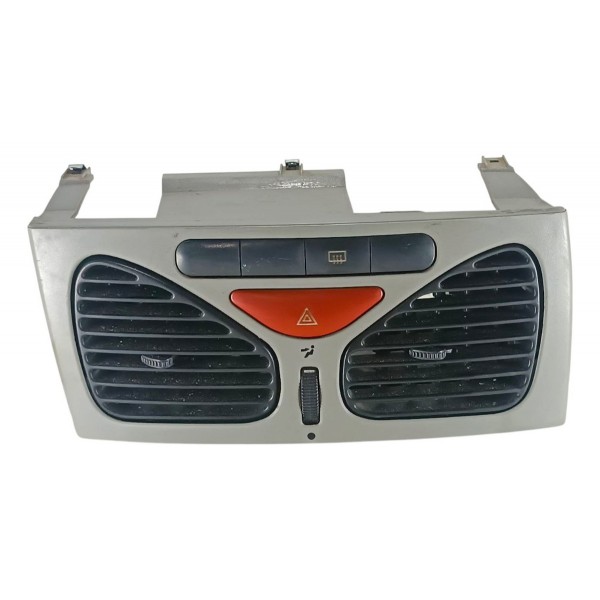 Moldura Painel Central Difusor Alerta Fiat Palio Siena 01 06