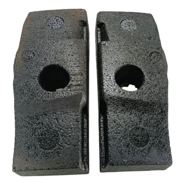 Par Absorvedor Impacto Parachoque Fiat Palio 2001 2000 A 06