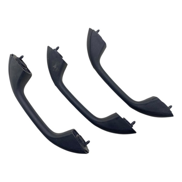 Kit 3 Puxador Alça Teto Renault Duster 2014 2015 2016 A 2018