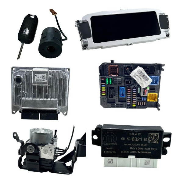 Kit Code Módulo Injeção Peugeot 3008 1.0 3cc 2024 2025