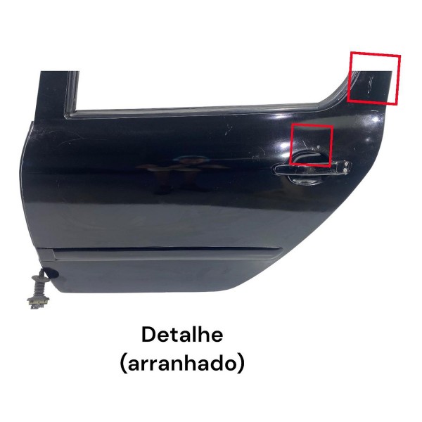 Porta Traseira Esquerda Peugeot Hatch/sedan 307 2001 A 2012