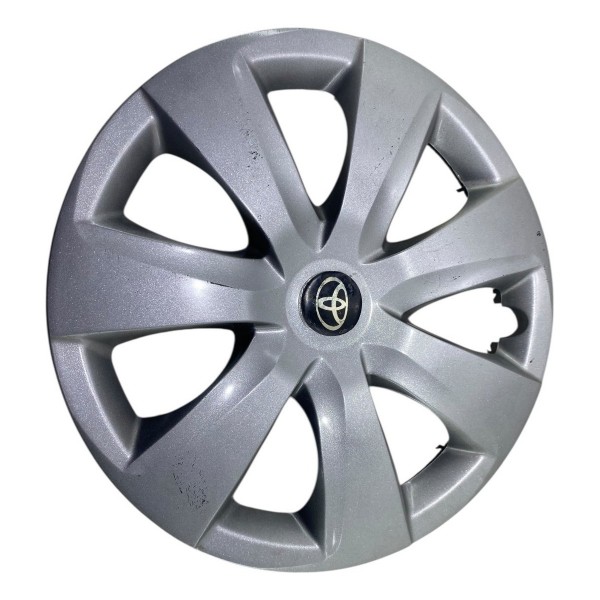 Calota Toyota Etios  Aro 14 2012 2013 2014 2015 2016 2017 Prateado