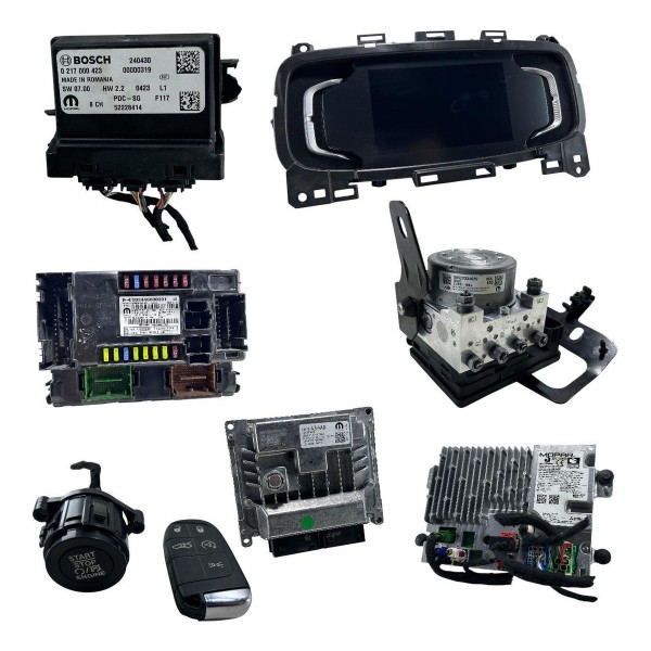 Kit Code Modulo Injeção Fiat Fastback Abarth 1.3 4cc 2024 25