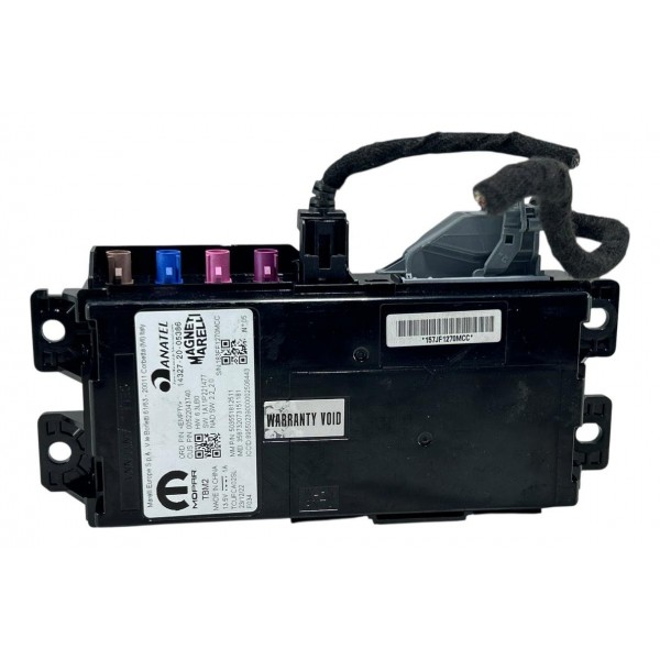 Módulo Amplificador Som Fiat Fastback Abarth 2024 2025 Preto