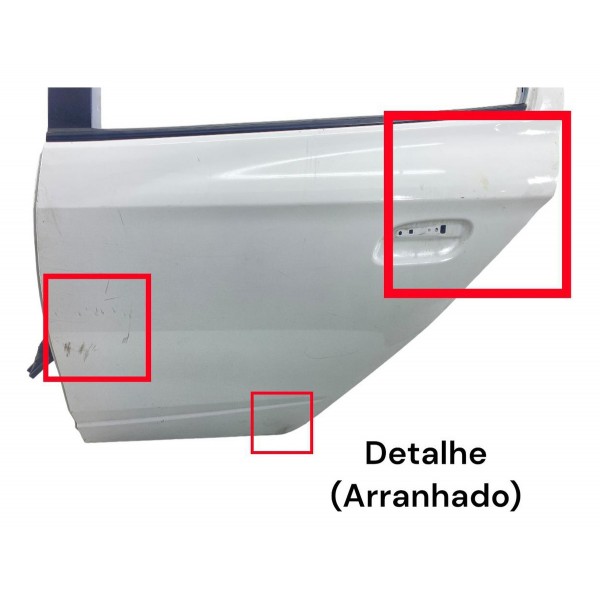 Porta Traseira Esquerda Onix Prisma 2013 A 2020